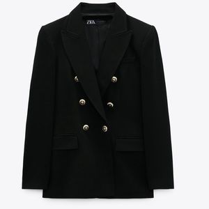 Zara Double Breasted Blazer